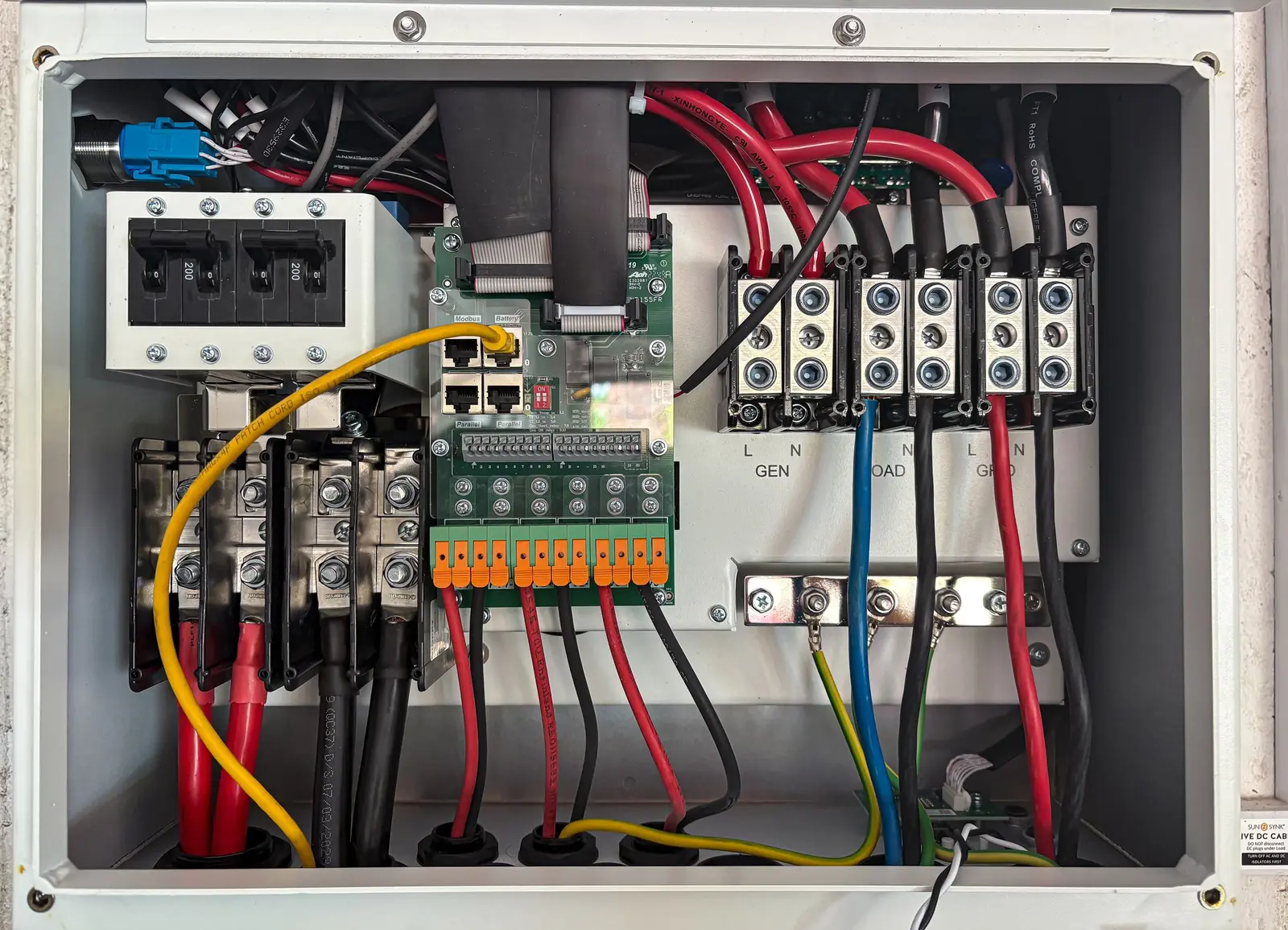 Electrical distribution equipment